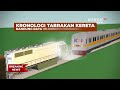 Sketsa kronologi tabrakan kereta turangga vs bandung raya