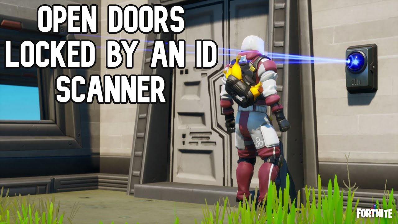 Fortnite Chapter 2 Season 2 Challenges Open doors locked by an ID