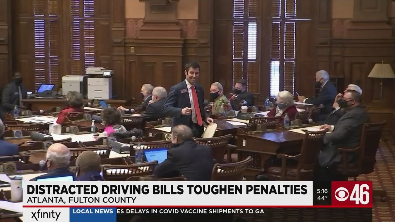 Distracted driving bills toughen penalties in Georgia