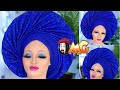 HOW TO TIE A FULL FAN GELE