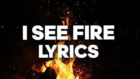 I See Fire - Ed Sheeran (Boyce Avenue acoustic cover)(Lyrics)