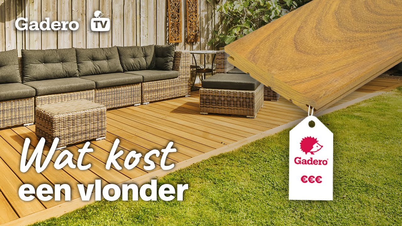 Benieuwd wat het kost om een vlonder aan te leggen? Ontdek het in deze video!