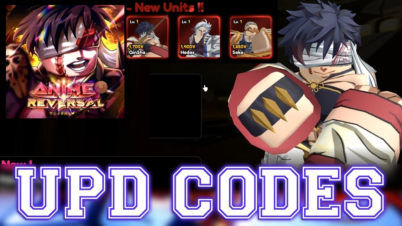 Новое обновление и коды в Anime Reversal Roblox