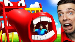 I Got Eaten By The Extra Slide In Gta 5 Giant Monster