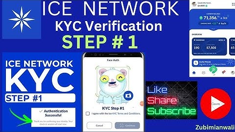 How To Complete KYC  Step  1 Ice Mining App|KYC ICE NETWORK update... Account Verification vedio..