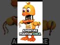 Every Chica Variant in FNAF 1 - UCN #chica #fnaf #horror #gaming #viral #didyouknow