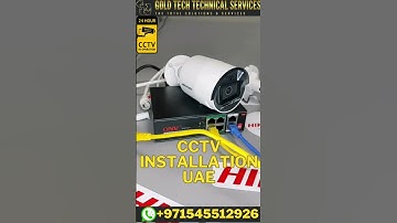 Best CCTV Cameras for Home, Shop & Office in UAE 2024 | Hikvision & IP Cameras | Gold Tech Co.