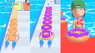 Android/iOS Game Game-Donut Stack - Run Race 3D-Mobile game