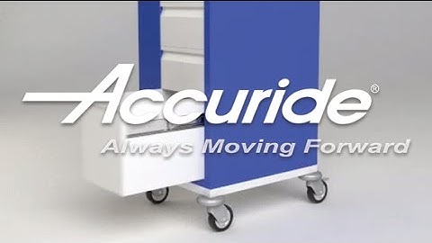 Accuride Two-Way Travel Slide - Model 0363 - Mobile Cart
