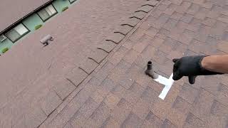 How to clear a clogged back to back kitchen sink: ROOF VENT