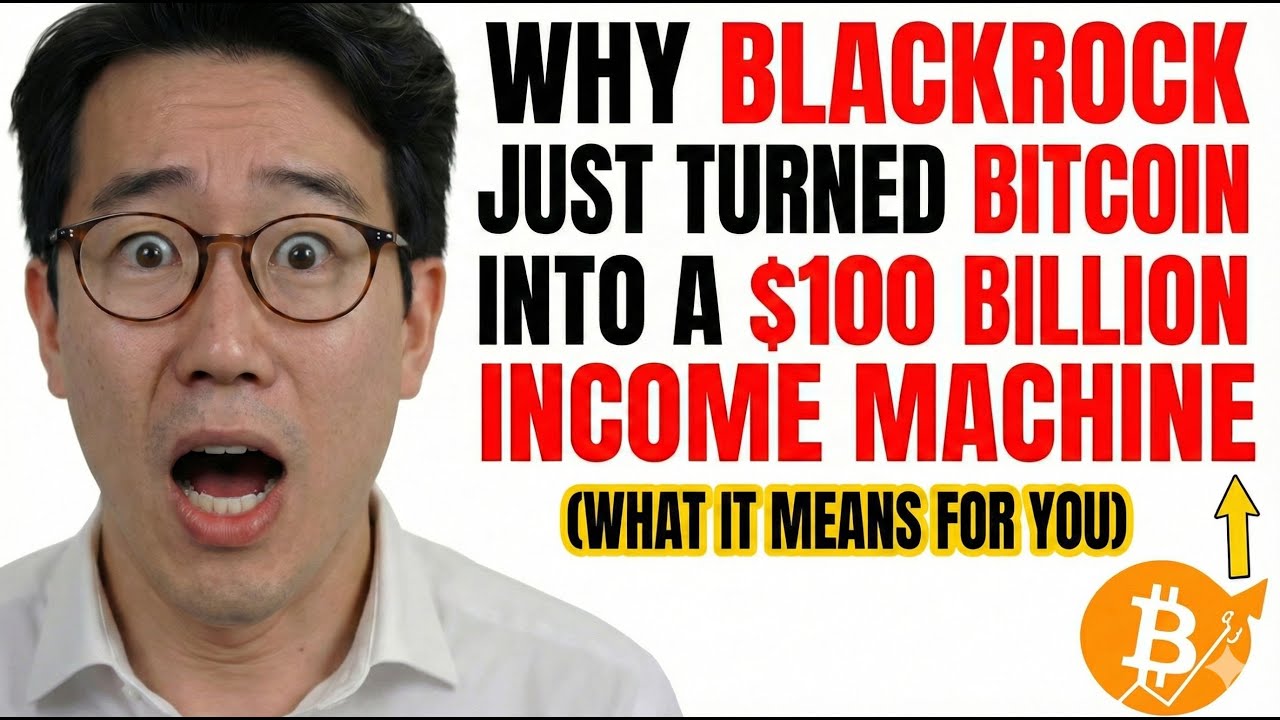 Why BlackRock Just Turned Bitcoin Into a $100 Billion Income Machine ...