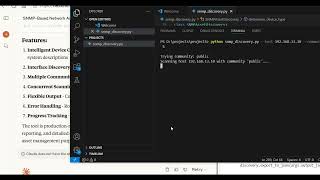 SNMP Discovery Tool with Claude Sonnet 4