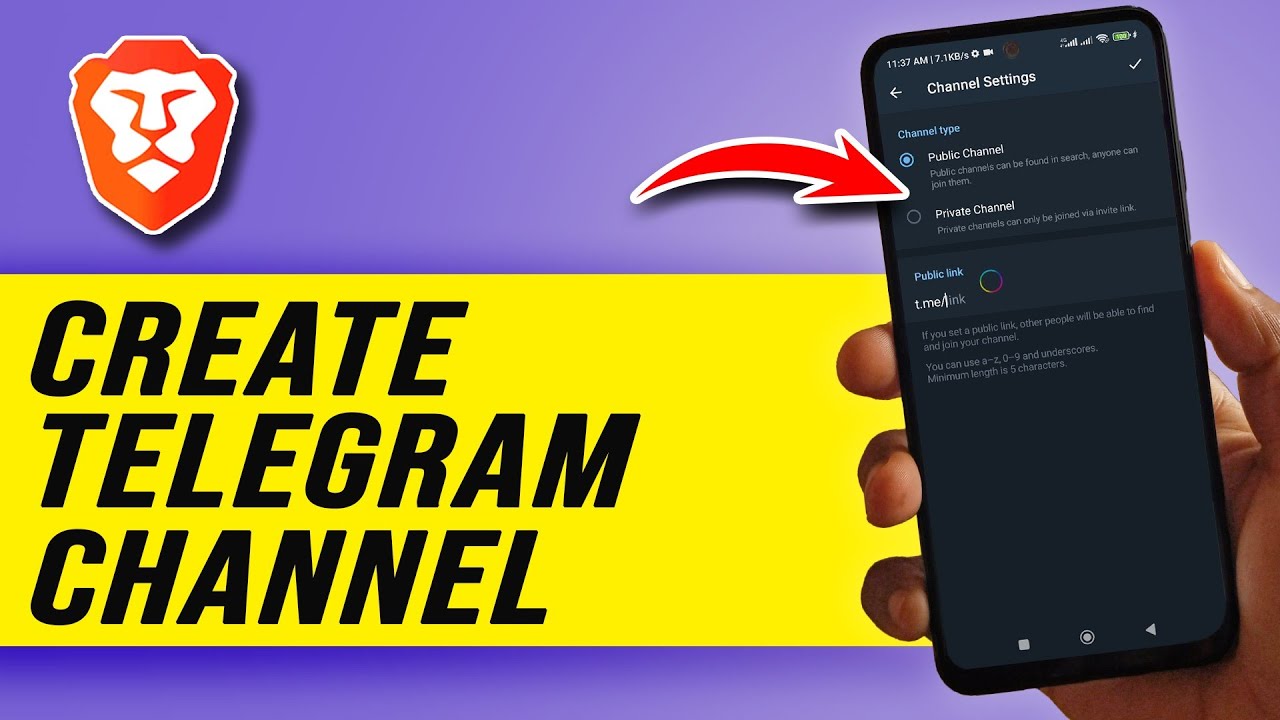 how-to-create-a-telegram-channel-on-your-phone-youtube