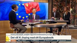 Så ser Kinas relationer i Europa ut | Nyhetsmorgon | TV4 &amp; TV4 Play