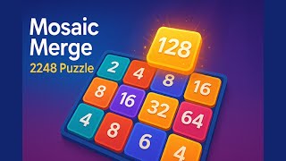 Mosaic Merge: 2248 Puzzle Game Gameplay Android Mobile screenshot 5