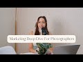 Marketing deep dive for photographer  oh shoot podcast