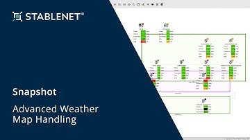 StableNet® Snapshot Series - Advanced Weather Map Handling