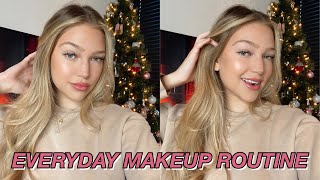 vlogmas: my everyday makeup routine 2020 | maddie cidlik