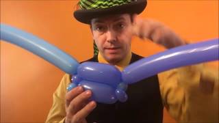 Balloon Twisting Lesson & Tutorial Lesson #77 Flat Weave
