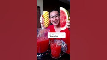 Thumbnail of minuman kekinian - resep  minuman jus semangka nanas
