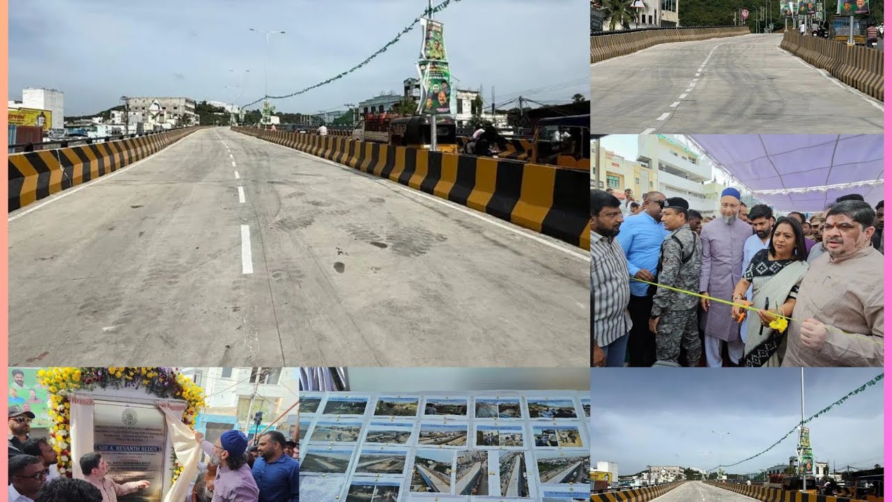 Фалакнума-роуд Overbridge' ka iftetaah @riasat tv 2025