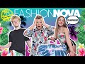 My BOYFRIEND REACTS to FASHION NOVA Outfits SURPRISE **Hawaii Vacation**🌺| Piper Rockelle