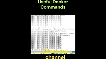 REAL-TIME Docker Logs Made Easy! #shorts
