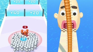 Sandwich Runner VS Countmasters Crowd 3D Runners | Satisfying Mobile Games | New MAX LEVEL Gaming