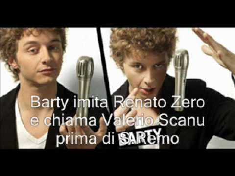 Valerio Scanu  Barty imita Zero e chiama Valerio S...