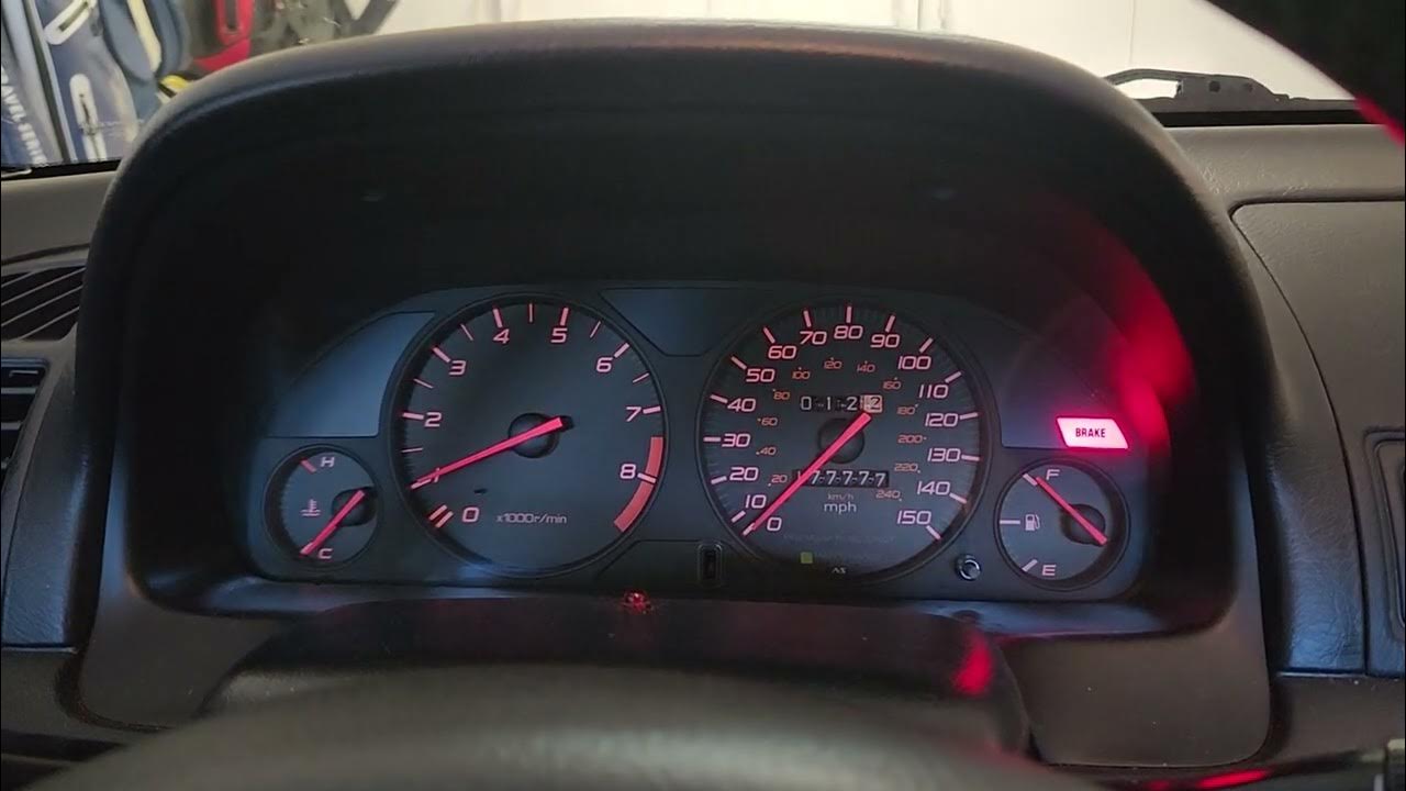 2000 Honda Prelude cold start + idle + rev test YouTube