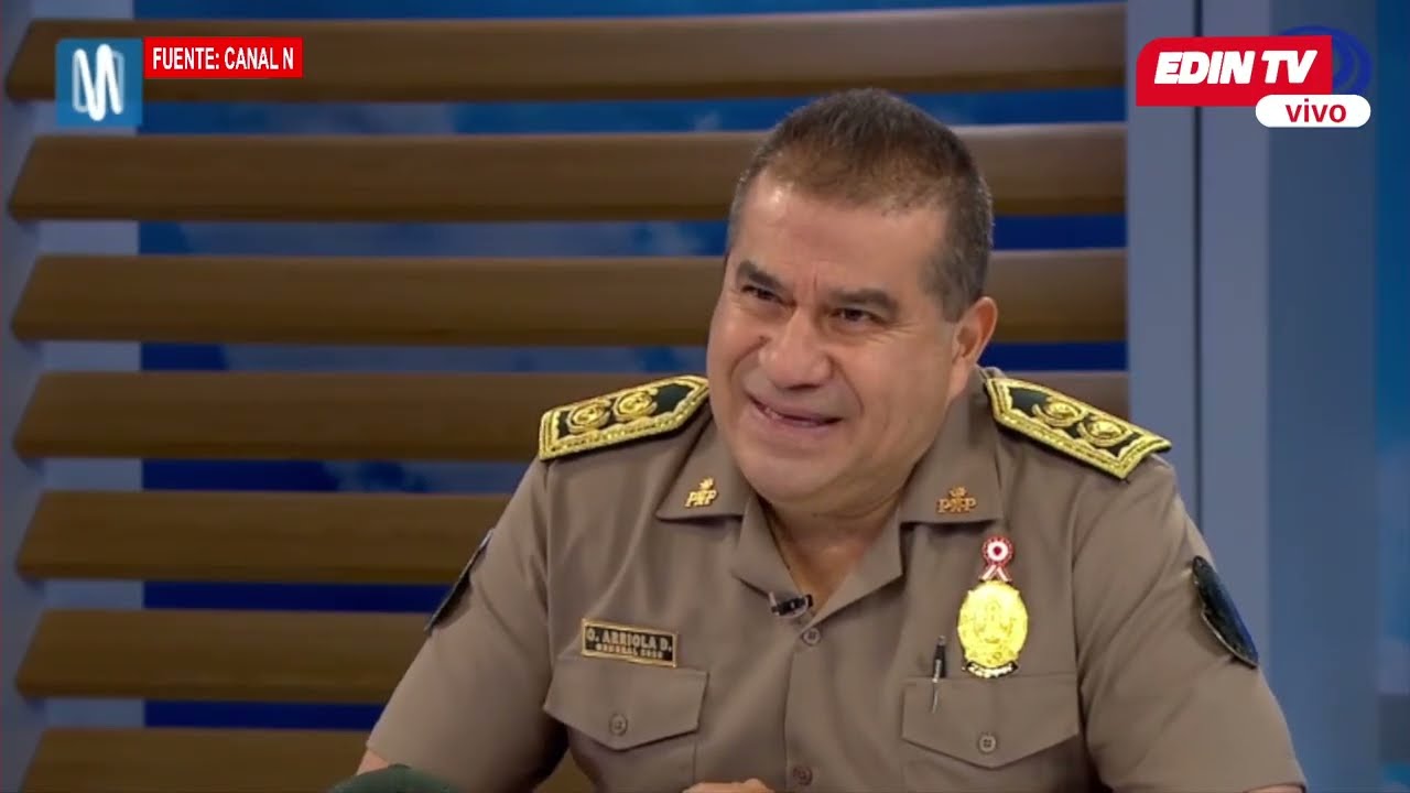 General PNP │ Óscar Arriola Director Nacional de Investigación Criminal