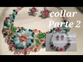 Como hacer collar con almbrismo y cristal