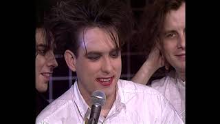 The Cure interviewed by Leonie Sazias, Dutch TV 1987