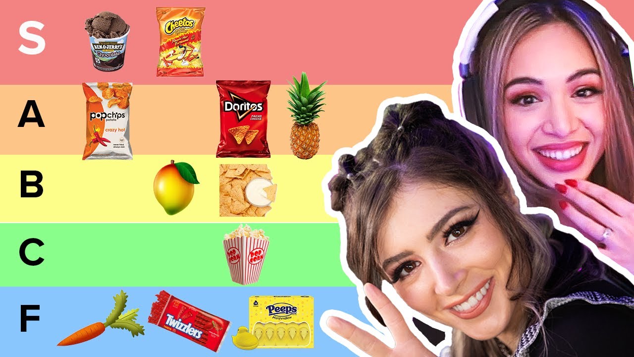 Ranking The Best Gaming Snacks Tier list ft. Joos YouTube