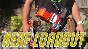 My Actual Nerf War Loadout || Cobba