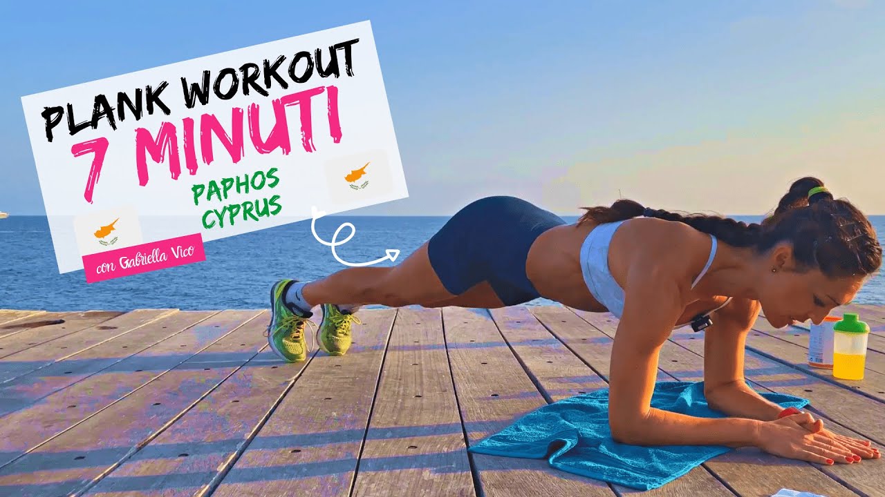 Esercizi Plank per pancia piatta - Allenamento a casa di solo 7 minuti