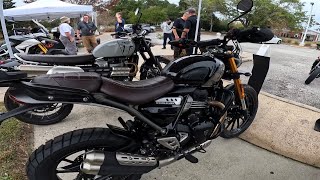 Triumph Scrambler 400 X First Look