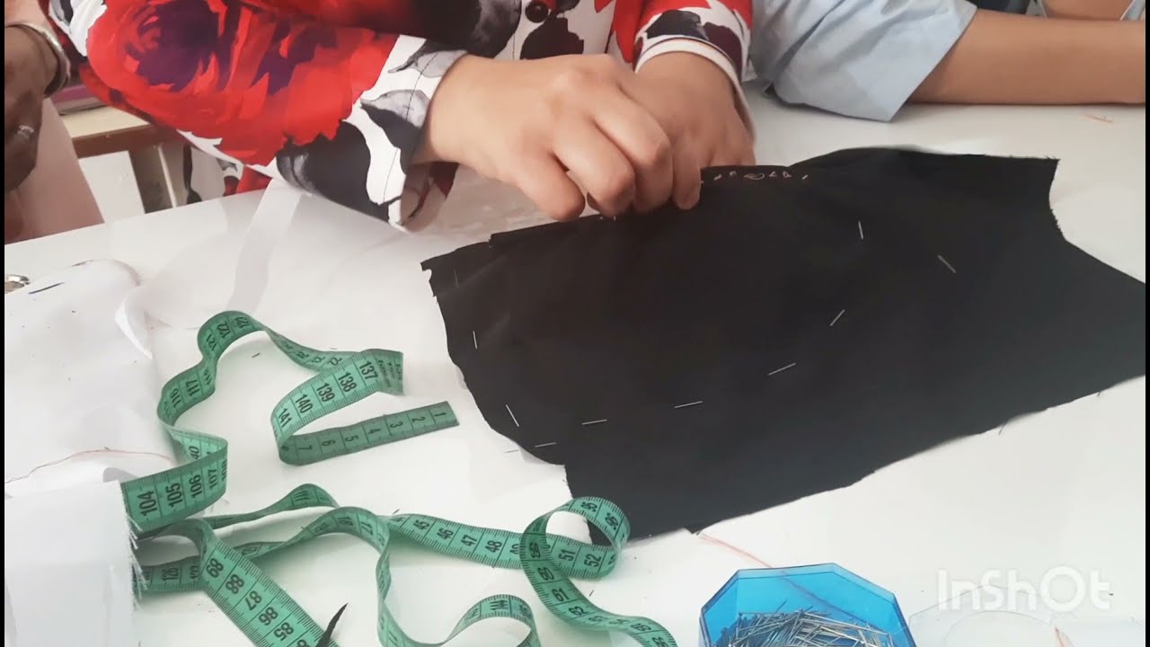 اسهل طريقة لخياطة الجيب المونطو او العباية