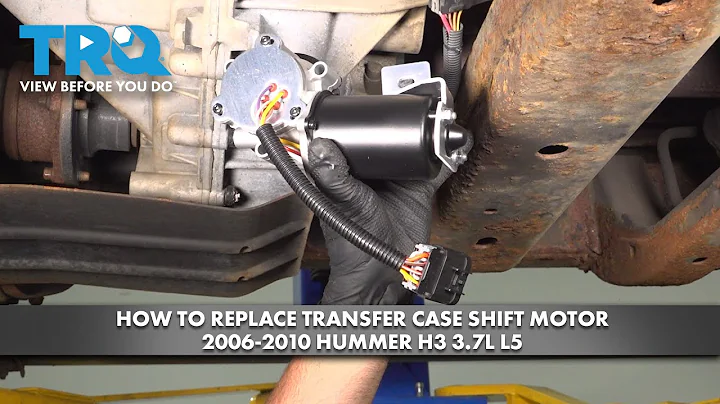 How to Replace Transfer Case Shift Motor 2006-2010 Hummer H3
