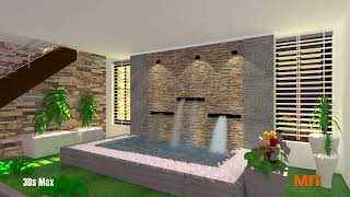 Water Fountain #3dsmax screenshot 2