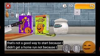 Annoying Orange Splatter Up Pear Oh Hit The Ceiling Fan Sparta Madhouse V3 Party Hard Remix