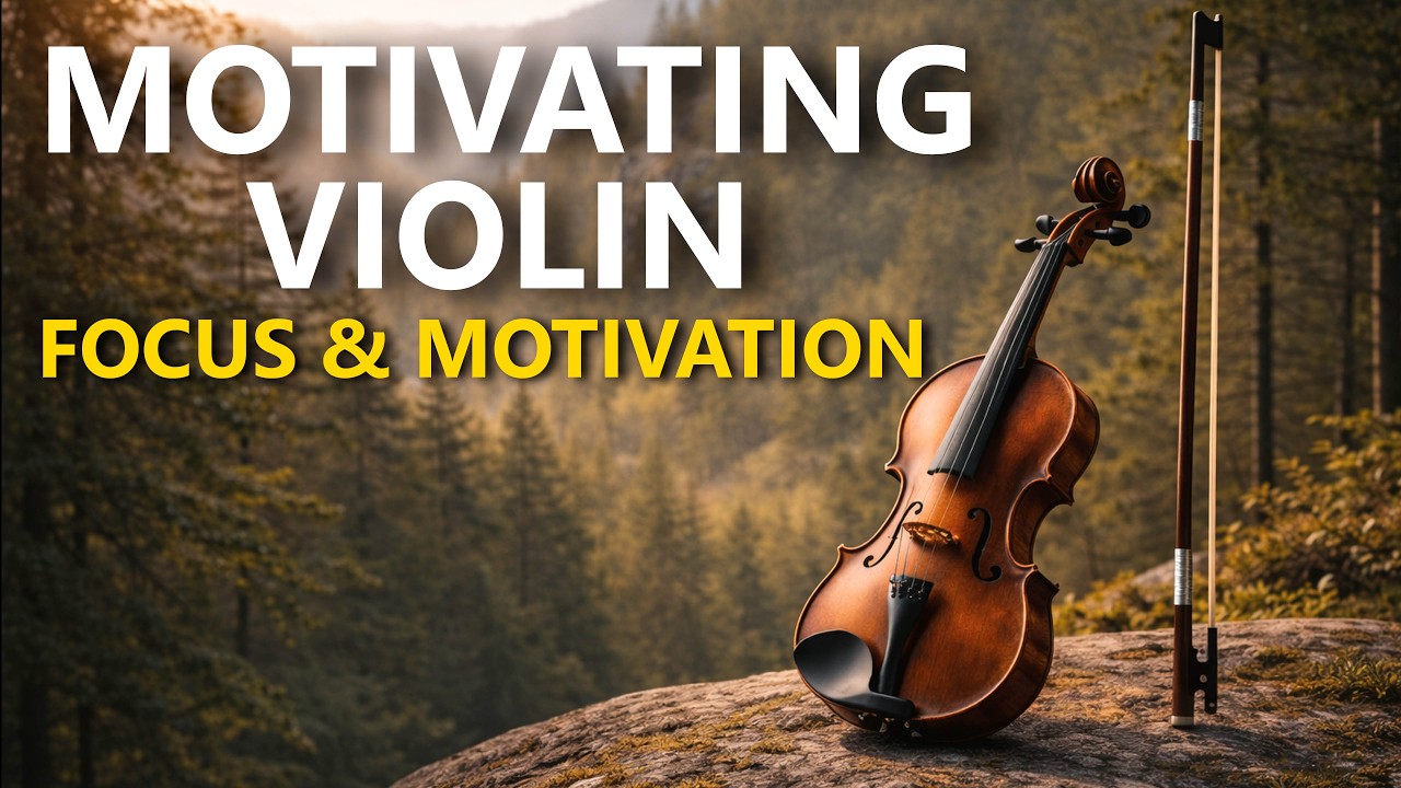 Motivating Violin for Focus & Productivity/Cinematic Background Music for Focus & Study
