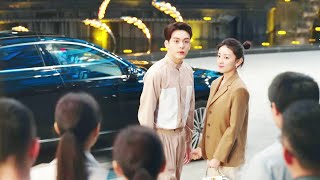 They didn't realize Cinderella was CEO's girlfriend, CEO came to pick her up in a luxury car!
