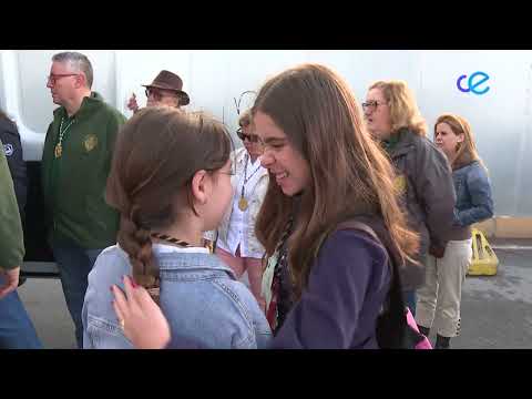 Los rocieros de Ceuta parten rumbo a Almonte