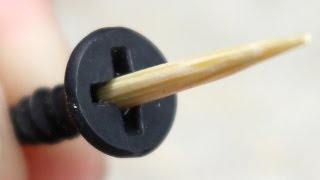 8 Truques com palitos de dentes