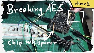 Breaking AES with ChipWhisperer - Piece of scake (Side Channel Analysis 100)