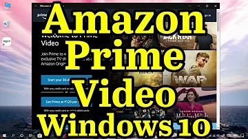 Is there any prime Video app for Windows?