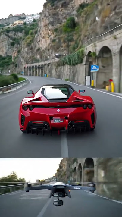 Ferrari SF90 Tears Through the Amalfi Coast in the Most Cinematic Real-Life Race Ever | Shot in 8K