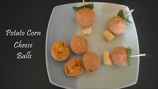 potato corn cheese balls