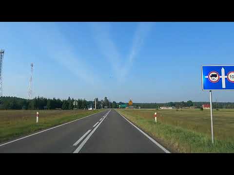 Driving SEJNY to AUGUSTÓW - 🇵🇱 Poland 🇵🇱